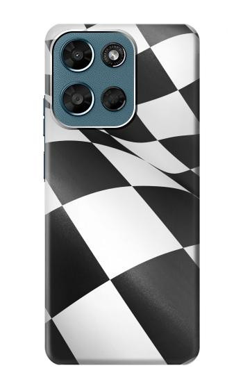 S2408 Checkered Winner Flag Case For Motorola Moto G (2026), G Play (2026)