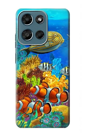 S2568 Sea Seabed Fish Corals Underwater Ocean Case For Motorola Moto G (2026), G Play (2026)