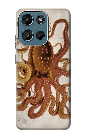 S2801 Vintage Octopus Case For Motorola Moto G (2026), G Play (2026)