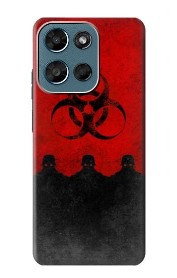 S2917 Biohazards Virus Red Alert Case For Motorola Moto G (2026), G Play (2026)