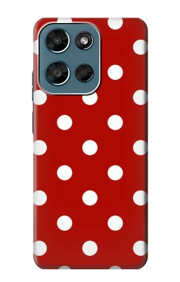 S2951 Red Polka Dots Case For Motorola Moto G (2026), G Play (2026)