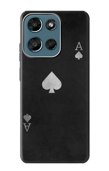 S3152 Black Ace of Spade Case For Motorola Moto G (2026), G Play (2026)