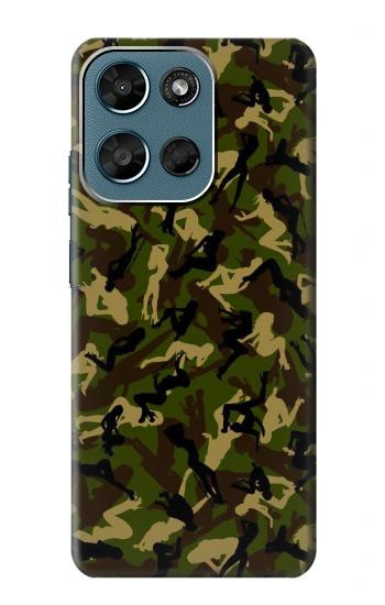 S3356 Sexy Girls Camo Camouflage Case For Motorola Moto G (2026), G Play (2026)