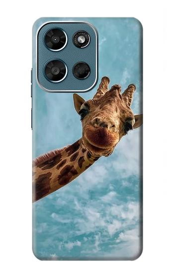 S3680 Cute Smile Giraffe Case For Motorola Moto G (2026), G Play (2026)