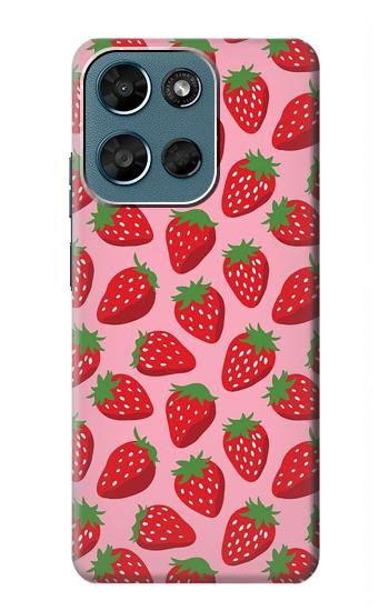 S3719 Strawberry Pattern Case For Motorola Moto G (2026), G Play (2026)