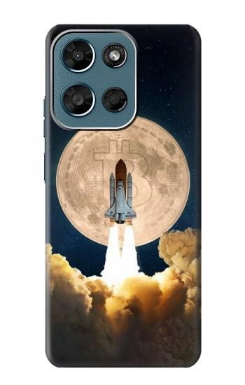 S3859 Bitcoin to the Moon Case For Motorola Moto G (2026), G Play (2026)