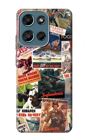 S3905 Vintage Army Poster Case For Motorola Moto G (2026), G Play (2026)