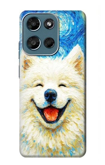 S4064 Smile Dog Van Gogh Starry Night Case For Motorola Moto G (2026), G Play (2026)