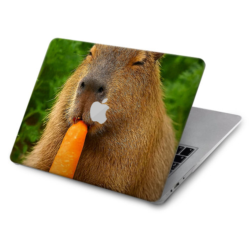 S4068 Capybara Butterfly Hard Case For MacBook Pro 13″ - A1706, A1708, A1989, A2159, A2289, A2251, A2338