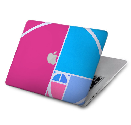 S4076 Golden Ratio Fibonacci Spiral Hard Case For MacBook Pro 15″ - A1707, A1990