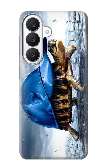 S0084 Turtle in the Rain Case For Samsung Galaxy S26