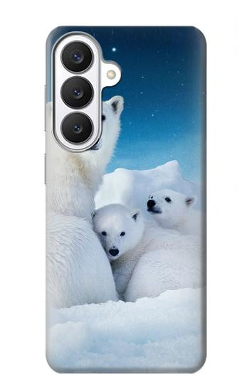 S0285 Polar Bear Family Arctic Case For Samsung Galaxy S26