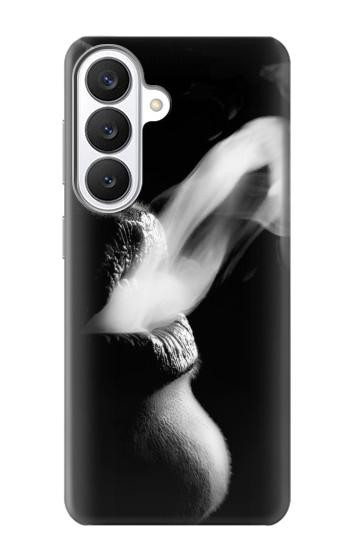 S0917 Sexy Lip Girl Smoking Case For Samsung Galaxy S26