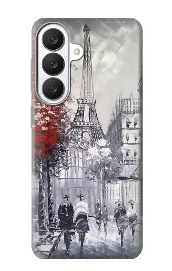 S1295 Eiffel Painting of Paris Case For Samsung Galaxy S26