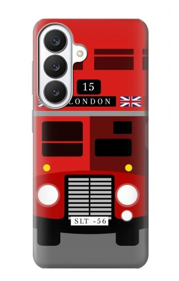 S2058 England British Double Decker Bus Case For Samsung Galaxy S26