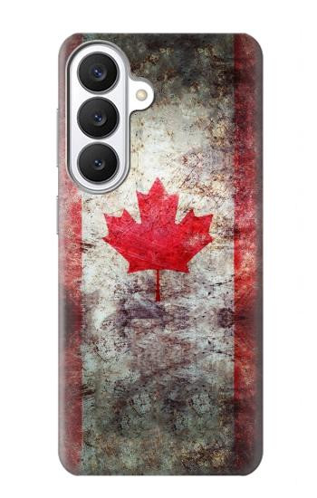 S2490 Canada Maple Leaf Flag Texture Case For Samsung Galaxy S26