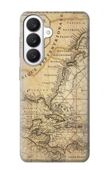 S2506 Exploration North America Map Case For Samsung Galaxy S26