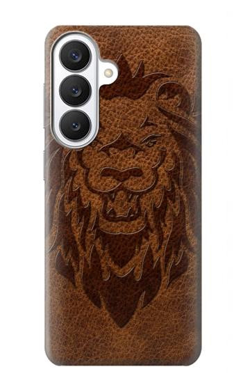 S2529 Leo Zodiac Tattoo Brown Graphic Print Case For Samsung Galaxy S26
