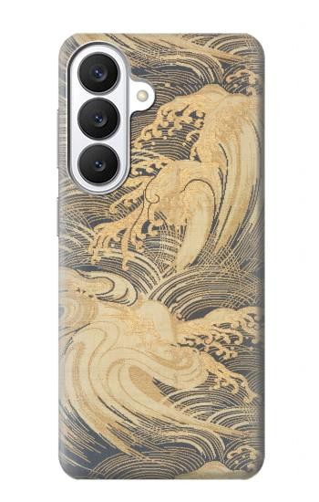 S2680 Japan Art Obi With Stylized Waves Case For Samsung Galaxy S26