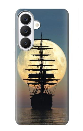 S2897 Pirate Ship Moon Night Case For Samsung Galaxy S26