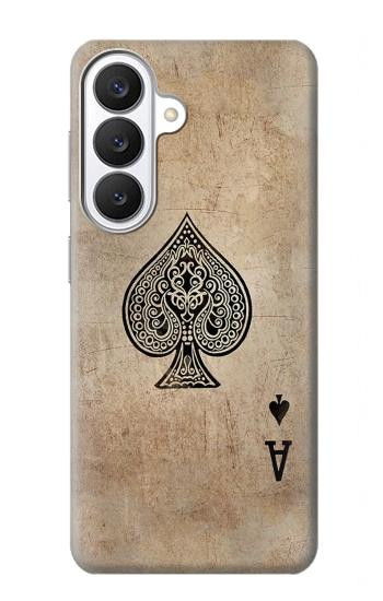 S2928 Vintage Spades Ace Card Case For Samsung Galaxy S26
