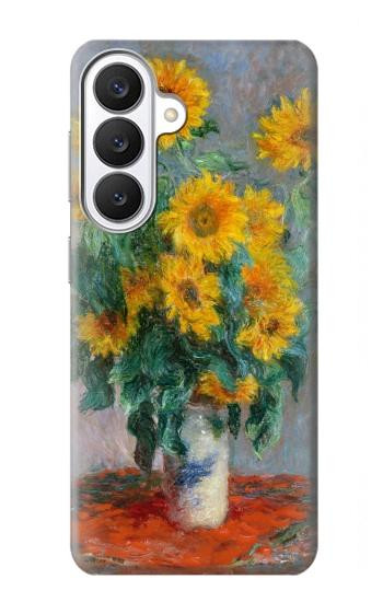 S2937 Claude Monet Bouquet of Sunflowers Case For Samsung Galaxy S26