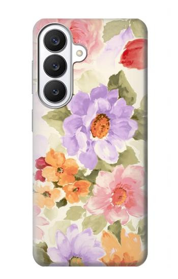 S3035 Sweet Flower Painting Case For Samsung Galaxy S26
