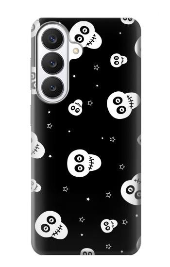 S3261 Smile Skull Halloween Pattern Case For Samsung Galaxy S26