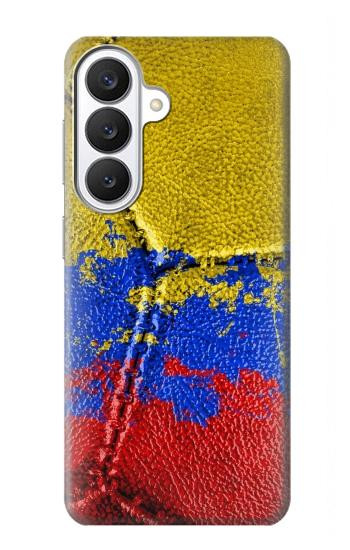 S3306 Colombia Flag Vintage Football Graphic Case For Samsung Galaxy S26