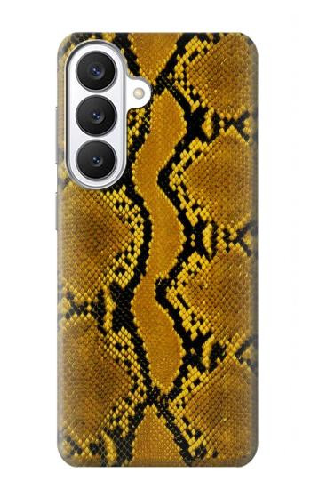 S3365 Yellow Python Skin Graphic Print Case For Samsung Galaxy S26