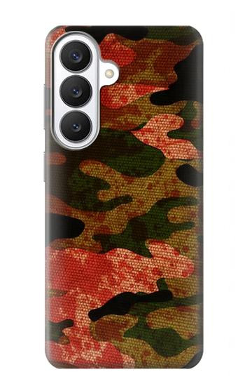 S3393 Camouflage Blood Splatter Case For Samsung Galaxy S26
