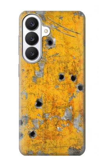 S3528 Bullet Rusting Yellow Metal Case For Samsung Galaxy S26
