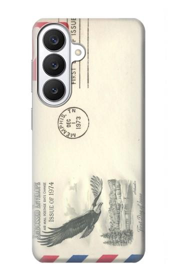 S3551 Vintage Airmail Envelope Art Case For Samsung Galaxy S26