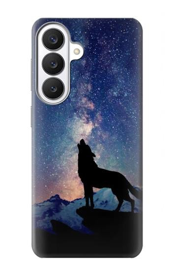 S3555 Wolf Howling Million Star Case For Samsung Galaxy S26