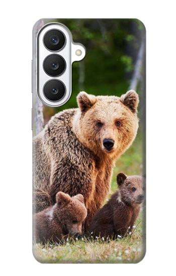 S3558 Bear Family Case For Samsung Galaxy S26