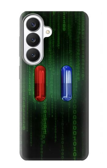 S3816 Red Pill Blue Pill Capsule Case For Samsung Galaxy S26