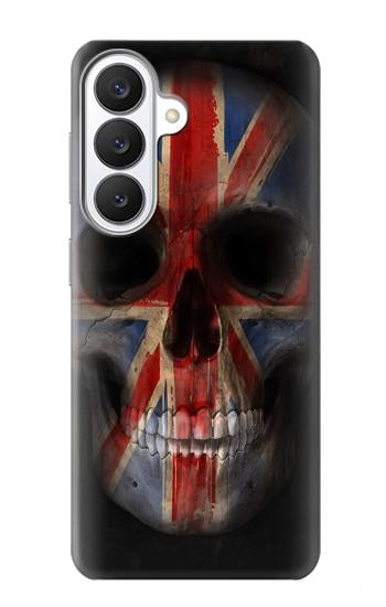 S3848 United Kingdom Flag Skull Case For Samsung Galaxy S26