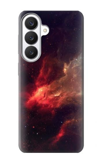 S3897 Red Nebula Space Case For Samsung Galaxy S26