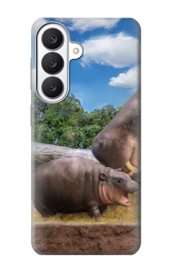 S4031 Baby Hippo Hippopotamus Family Case For Samsung Galaxy S26