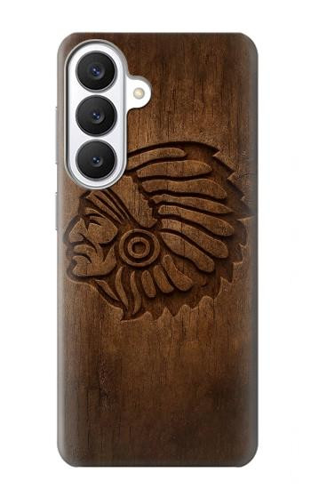 S4035 Native American Wood Carving Case For Samsung Galaxy S26