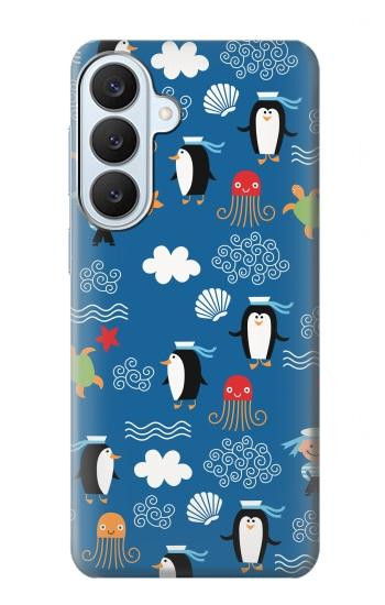 S2572 Marine Penguin Pattern Case For Samsung Galaxy S26 Plus