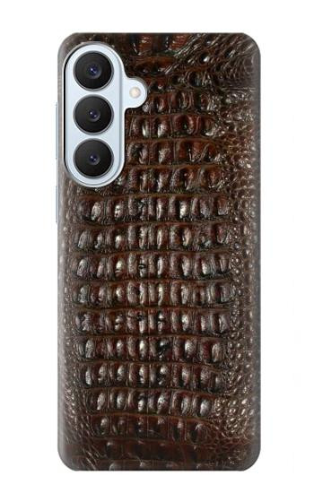 S2850 Brown Skin Alligator Graphic Printed Case For Samsung Galaxy S26 Plus