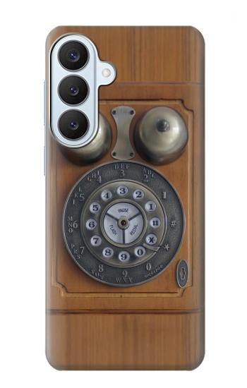 S3146 Antique Wall Retro Dial Phone Case For Samsung Galaxy S26 Plus