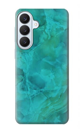 S3147 Aqua Marble Stone Case For Samsung Galaxy S26 Plus