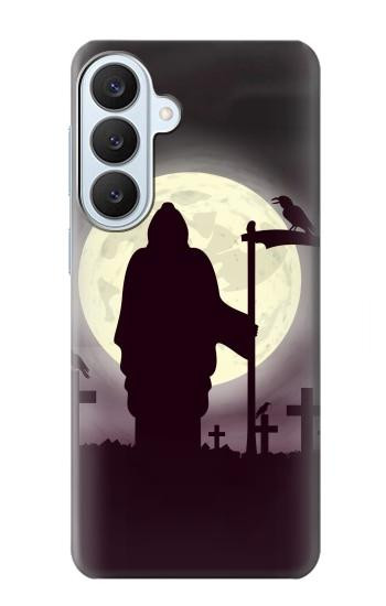 S3262 Grim Reaper Night Moon Cemetery Case For Samsung Galaxy S26 Plus