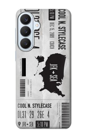 S3615 Airline Boarding Pass Art Case For Samsung Galaxy S26 Plus