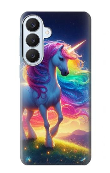 S3977 Colorful Unicorn Case For Samsung Galaxy S26 Plus