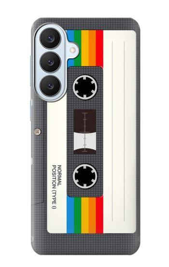 S4023 Vintage Rainbow Compact Cassette Case For Samsung Galaxy S26 Plus