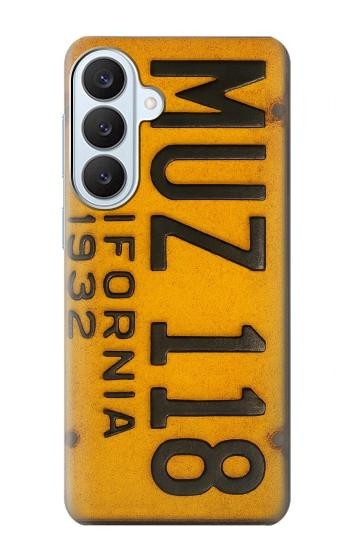 S4060 Vintage California Car License Plate Case For Samsung Galaxy S26 Plus