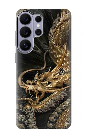 S0426 Gold Dragon Case For Samsung Galaxy S26 Ultra